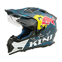 Casque Kini Red Bull Adv 1.0 Bleu Blanc
