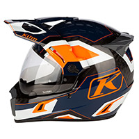 Klim Krios Pro Rally Striking Helmet Orange - 3