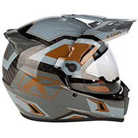 Klim Krios Pro Rallyメタリックヘルメットブロンズ - 3