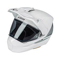 Klim X1 Alpha ヘルメット ホワイト ハイライズ