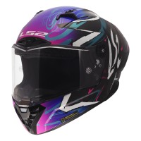 Casque LS2 FF805 Thunder Carbon Gp Aero Drift violet