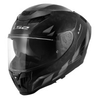 Casque LS2 FF807 Dragon Carbon Orix gris