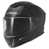 Casque LS2 FF820 Rapid 3 Labyrinth gris