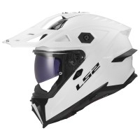 Casque LS2 MX707 Explorer Evo blanc