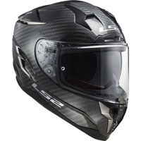 Casco Ls2 Ff327 Challenger Carbon Solid Nero