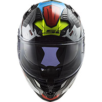 Ls2 FF327 Challenger Carbon Sporty Helm weiß - 4