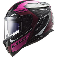 Ls2 Ff327 Challenger Carbon Thorn Helmet Pink