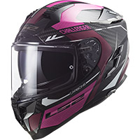 Ls2 Ff327 Challenger Carbon Thorn Helmet Pink