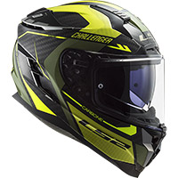 Casco Ls2 FF327 Challenger Carbon Thorn military grün - 2