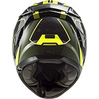 Ls2 Ff327 Challenger Carbon Thorn Helmet Military Green - 4