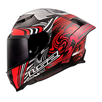 Ls2 Ff807 Dragon Carbon Enthum Helmet Red