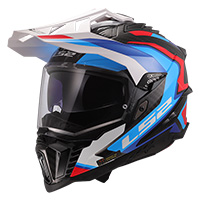 Ls2 Mx701 Explorer Carbon Frontier 2 Helmet Blue
