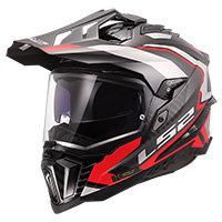 Ls2 Mx701 Explorer Carbon Frontier 2 Helmet Red