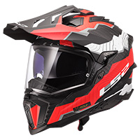 Ls2 Mx701 Explorer Carbon Trick Helmet Red
