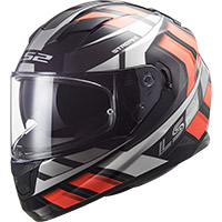 Ls2 Ff320 Stream Evo Loop Helmet Black Orange