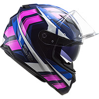 Ls2 Ff320 Stream Evo Loop Helmet Blue Pink