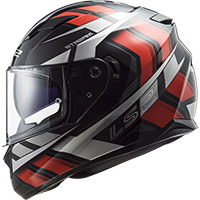 Ls2 Ff320 Stream Evo Loop Helmet Black Red