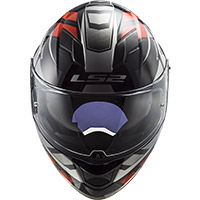 Casque LS2 FF320 Stream Evo Loop noir rouge - 5
