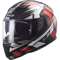 Ls2 Ff320 Stream Evo Loop Helmet Black Red