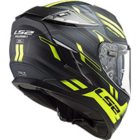 Ls2 Ff327 Challenger Spin Helmet Black Hv Yellow - 3