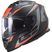 Ls2 Ff800 Storm 2 06 Racer Helmet Orange