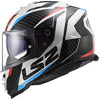 Casco Ls2 Ff800 Storm 2 06 Racer Rosso Blu - img 2