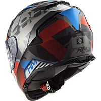 LS2 FF800 Storm Sprinter Helm schwarz rot titan - 3