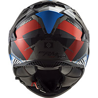LS2 FF800 Storm Sprinter Helm schwarz rot titan - 5