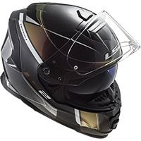 Ls2 Ff800 Storm Velvet Helmet Black Rainbow