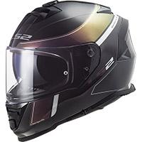 Ls2 Ff800 Storm Velvet Helmet Black Rainbow