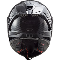 LS2 FF805 Thunder Carbon Racing Fim Helm schwarz - 4