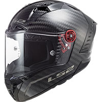 Ls2 Ff805 Thunder Carbon Racing Fim Helmet Black