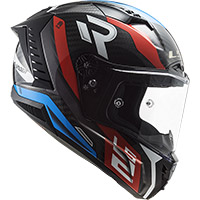 Ls2 Ff805 Thunder Carbon Supra 06 Helmet Red Blue - 3