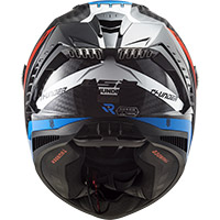 Ls2 Ff805 Thunder Carbon Supra 06 Helmet Red Blue - 4