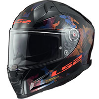 Casco LS2 FF811 Vector 2 Kamo nero blu titanio