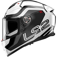 Ls2 Ff811 Vector 2 Metric Helmet White Silver