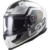 Ls2 Ff811 Vector 2 Metric Helmet White Silver