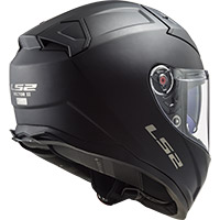 LS2 FF811 Vector 2 Solid Helm schwarz matt - 4