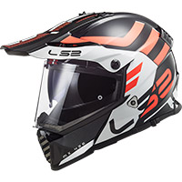 Ls2 Mx436 Pioneer Evo Adventurer Nero Bianco