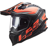 Casque Ls2 Mx701 Explorer Alter 2206 Orange Fluo