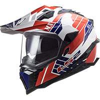 Ls2 Mx701 Explorer Atlantis 2206 Helmet Red Blue