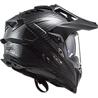 Ls2 Mx701 Explorer Carbon Solid Helmet Black