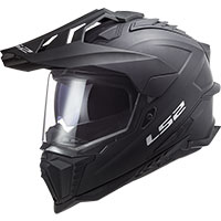 Ls2 Mx701 Explorer Solid Helmet Black Matt