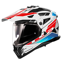 Casco LS2 MX702 Pioneer 2 Namib naranja