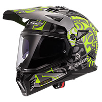 Ls2 Mx702 Pioneer 2 Rangi Helmet Yellow