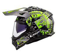 Ls2 Mx702 Pioneer 2 Rangi Helmet Yellow