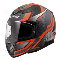 Ls2 Ff353 Rapid 2 Flitz Helmet Orange Matt