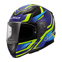 Ls2 Ff353 Rapid 2 Flitz Helmet Yellow Blue