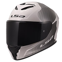 Casco LS2 FF820 Rapid 3 Flow blanco gris