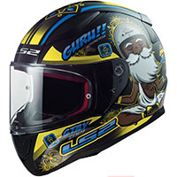 Casco Ls2 Ff353 Rapid Buddha Nero Blu